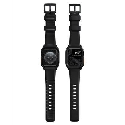 Nomad Rugged Case for Apple Watch 45mm / 44mm Series 9 / 8 / 7 / SE / 6 / 5/ 4 - Black - Forexengineer -Malaysia- 856500013374