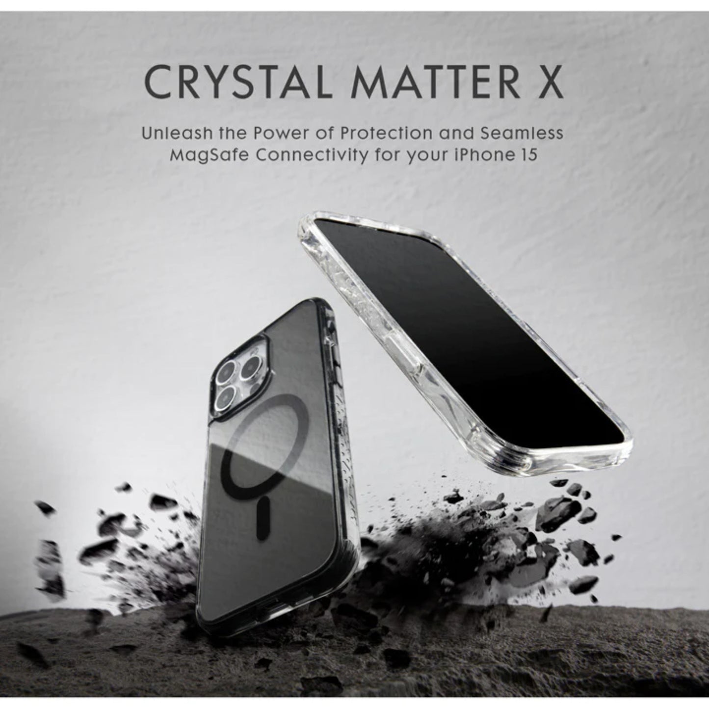 Laut Crystal Matter X for iPhone 15 Series - MagSafe Compatible