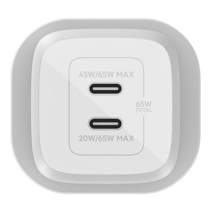 [ONLINE EXCLUSIVE] BELKIN BoostCharge Pro Dual USB-C PD 3.0 GaN 65W Wall Charger - Forexengineer -Malaysia- 745883840649