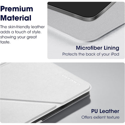 PITAKA MagEZ Folio 2 for iPad Air 13" / iPad Air 11'' ( 2024 ) M2 / iPad Pro 12.9" / iPad Pro 11" (2022-2018) / iPad Air 10.9" (2022-2020) - Forexengineer -Malaysia- 888889140101-888889140404-888889140202-888889140505-888889140303-888889140606