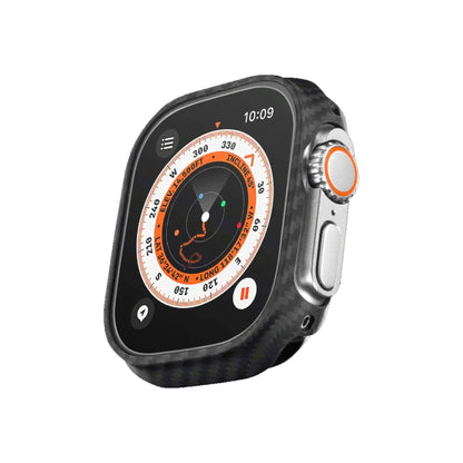 PITAKA Air Case for Apple Watch 49mm / 46mm / 45mm / 41mm - Black/Grey Twill - Forexengineer -Malaysia- 6321116742474-6321116742542-7493554134544-749355417544-749355417513