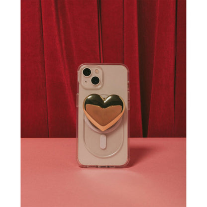 PopSockets Swappable PopGrip Luxe - Heart Of Gold - Forexengineer -Malaysia- 840173727584