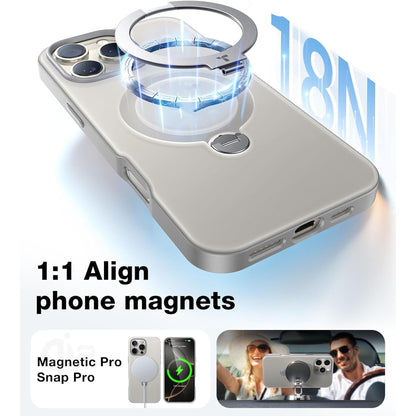 TORRAS 360° Spin Stand MagSafe Case for iPhone 16 Pro Max - Magsafe Compatible - Forexengineer -Malaysia
