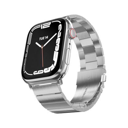 SwitchEasy Maestro Stainless Steel Band for Apple Watch 49mm / 45mm / 44mm / 42mm - Forexengineer -Malaysia- 4895241108365-4895241108389