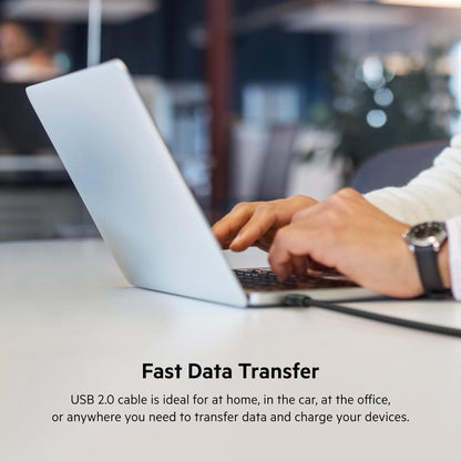 [ONLINE EXCLUSIVE] BELKIN BoostCharge USB-C to USB-C 100W USB 2.0 480 Mbps Braided Cable - Forexengineer -Malaysia- CAB014BT2MBK-745883842117