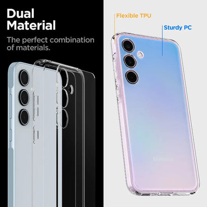 Spigen Ultra Hybrid Case for Samsung Galaxy A35 - Clear - Forexengineer -Malaysia- 8809971224352
