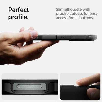 Spigen Tough Armor MagFit for iPhone 16 Series - Build-in Kickstand and MagSafe Compatible - Forexengineer -Malaysia