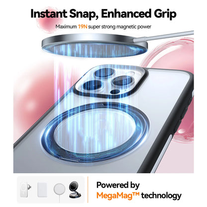 TORRAS Ostand R Fusion Series for iPhone 16 Series - With 360° Rotated Stand and MagSafe Compatible - Forexengineer -Malaysia