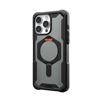 UAG Plasma XTE for iPhone 15 Series - MagSafe Compatible with Kickstand -  Black/Orange - Forexengineer -Malaysia- 840283912054-840283912061