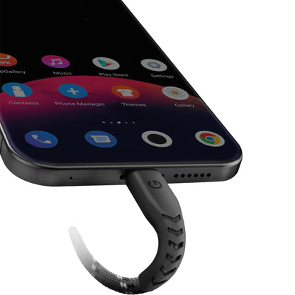 Energea NyloFlex USB-A to USB-C 5A High Speed Universal Cable 1.5M - Black - Forexengineer -Malaysia- 6957879424205