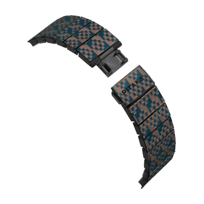 PITAKA Dreamland ChromaCarbon Band for Apple Watch All Models - Forexengineer -Malaysia- 7493554143454-7493554143386
