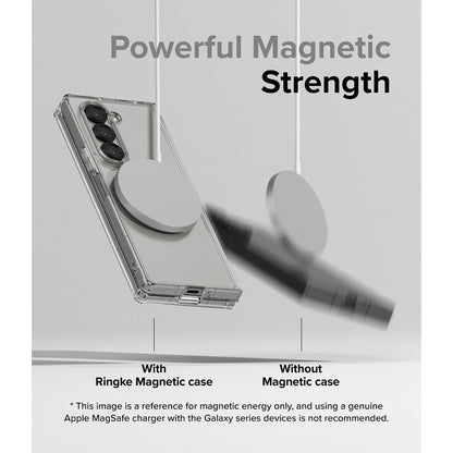Ringke Fusion Magnetic for Samsung Galaxy Z Fold 6 - MagSafe Compatible - Clear - Forexengineer -Malaysia- 8809961786969