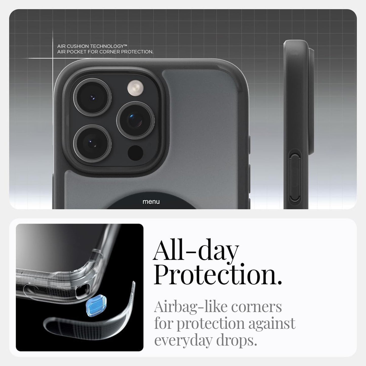 Spigen Ultra Hybrid MagFit Classic for iPhone 16 Series - MagSafe Compatible