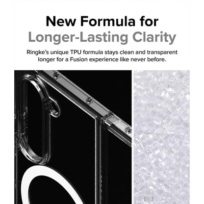 Ringke Fusion Magnetic for Samsung Galaxy Z Fold 6 - MagSafe Compatible - Clear - Forexengineer -Malaysia- 8809961786969