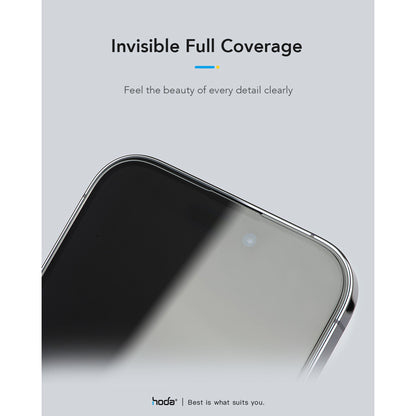 Hoda Tempered Glass Screen Protector for iPhone 16 Series ( Dust Free Helper Included ) 0.33mm Full Coverage - Clear - Forexengineer -Malaysia