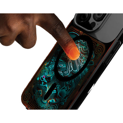 STM Reveal Case for iPhone 15 Series - MagSafe Compatible - Black Realm - Forexengineer -Malaysia- 810046114339-810046114315-810046114322-810046114308