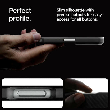 Spigen Enzo Aramid MagFit for iPhone 16 Series - MagSafe Compatible - Forexengineer -Malaysia
