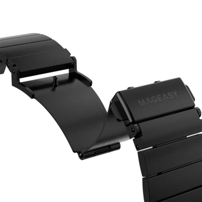 SwitchEasy Maestro Stainless Steel Band for Apple Watch 49mm / 45mm / 44mm / 42mm - Forexengineer -Malaysia- 4895241108365-4895241108389