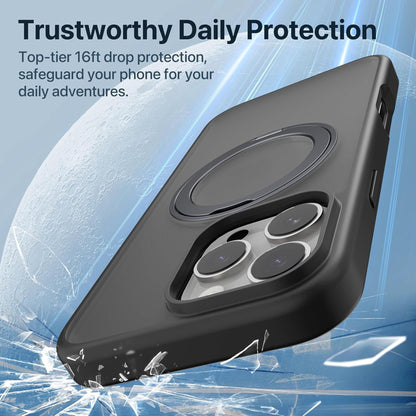 MAGEASY MagStand 360 M Rotating Ring Protective Case for iPhone 16 Series - Forexengineer -Malaysia