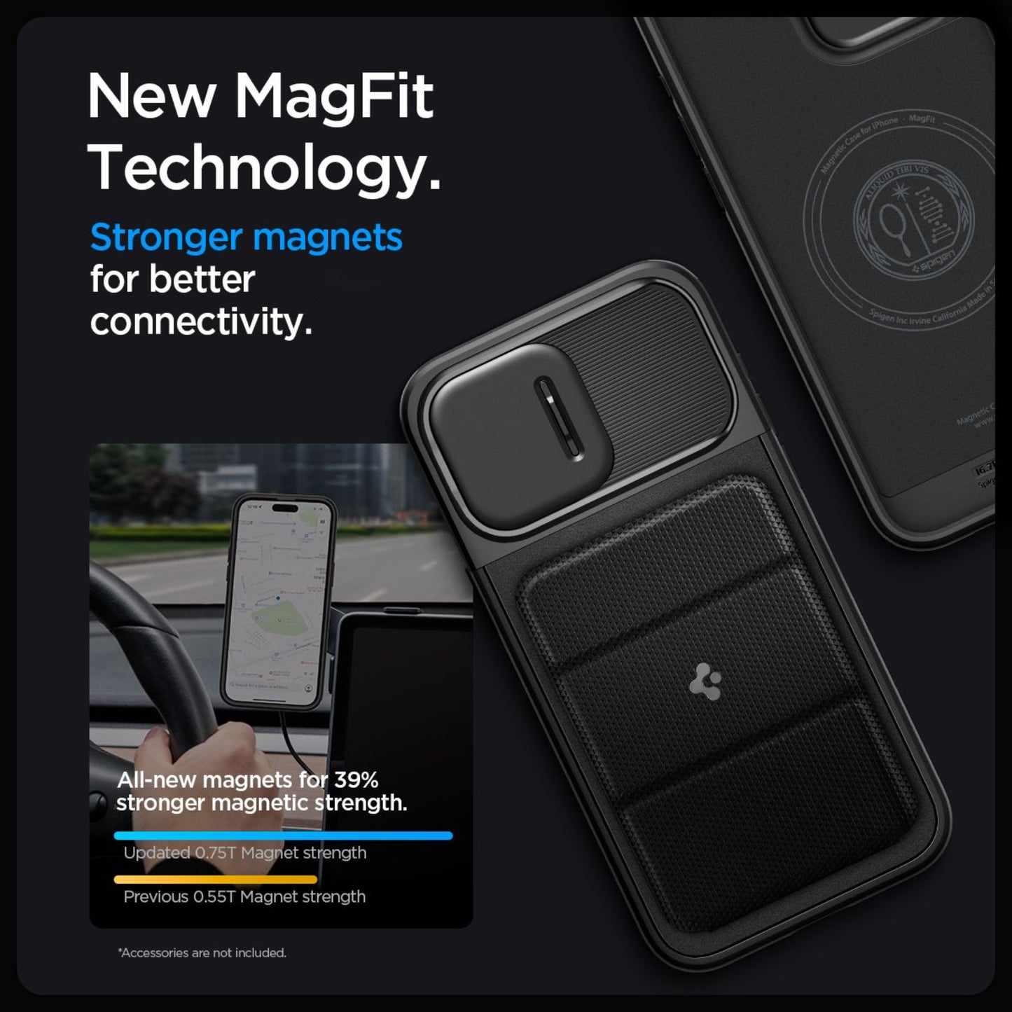 Spigen Optik Armor MagFit for iPhone 15 Series - Magsafe Compatible