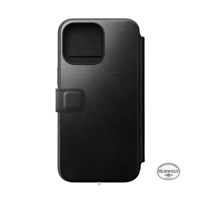 Nomad Modern Horween Leather Folio Case for iPhone 15 Series - Magsafe Compatible - Forexengineer -Malaysia- 856500016351-856500016306-856500016313-856500016269