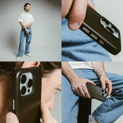 Nomad Modern Leather Case for iPhone 16 Series - MagSafe Compatible - Forexengineer -Malaysia