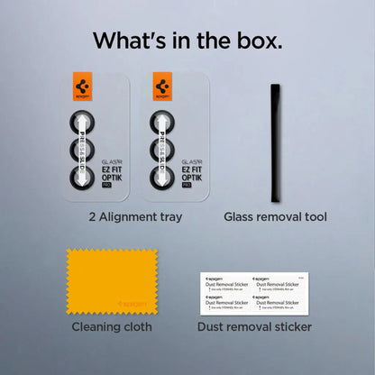 [2 PACK] Spigen Lens Protector Glas.tR EZ Fit Optik Pro for Samsung Galaxy Z Fold 6 / Fold 5 - EZ Fit Tray Included - Forexengineer -Malaysia- 8809971229081-8809896748773