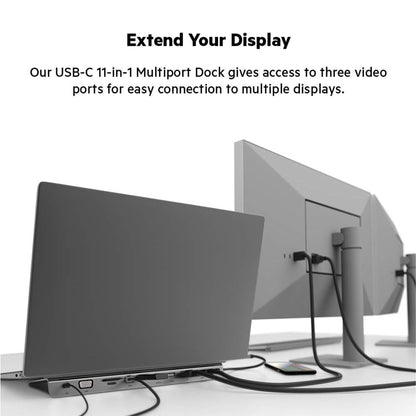 [ONLINE EXCLUSIVE] BELKIN Connect USB-C 11-in-1 Multiport Dock PD100W HDMI 4K VGA 1080P - Forexengineer -Malaysia- 745883819843
