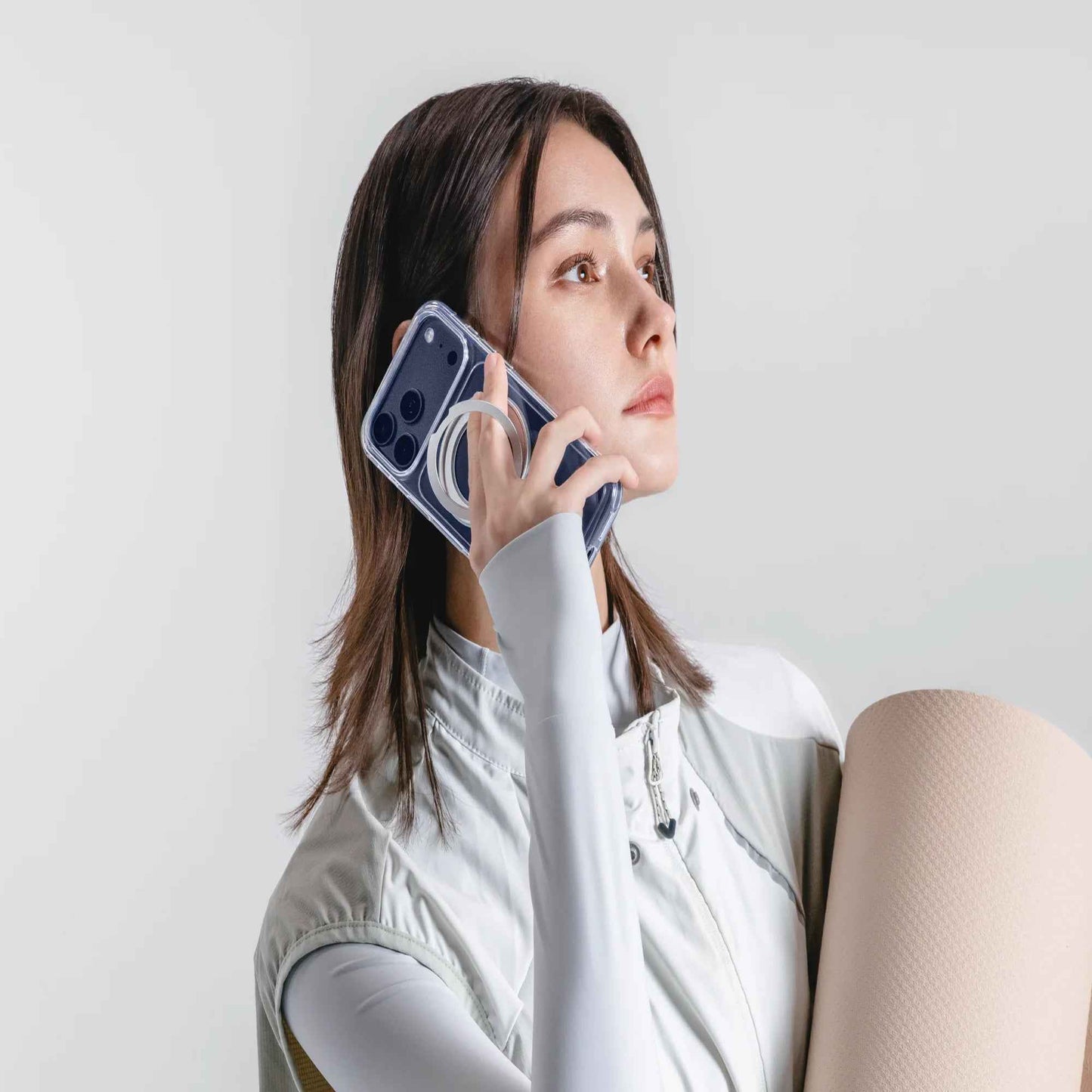 MAGEASY Magstand 360 M Magsafe for iPhone 17 Series - Rotating Ring Phone Stand