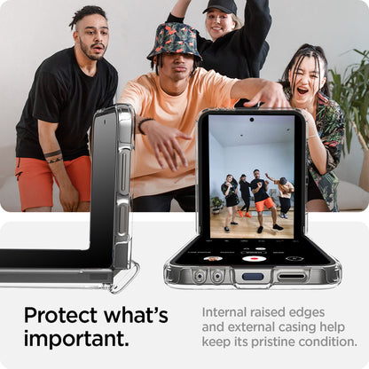 Spigen Ultra Hybrid Pro for Samsung Galaxy Z Flip 6 - Mil Grade and Hinge Protection - Forexengineer -Malaysia- 8809971227858-8809971227865-8809971231725-8809971231732-8809971231749