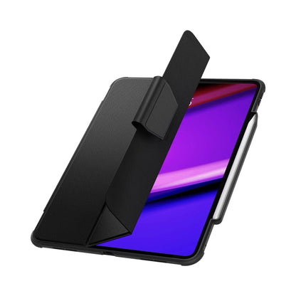 Spigen Rugged Armor Pro Case for iPad Pro 13" / iPad Air 11'' ( 2024 ) M4 - With Carbon Fiber Detailing - Black - Forexengineer -Malaysia- 8809896753319-8809896753418