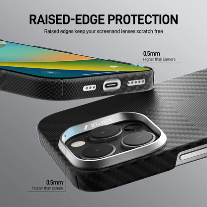 Raptic 600D Aramid Fibre Croxx with Magsafe for iPhone 16 Pro Max - Mondrian Black - Forexengineer -Malaysia