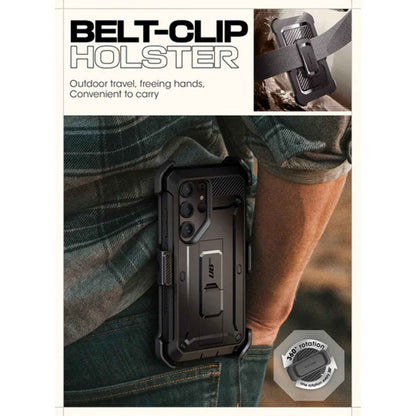 SUPCASE UB Pro for Samsung Galaxy S25 Ultra - With Built-in Screen Protector and Kickstand