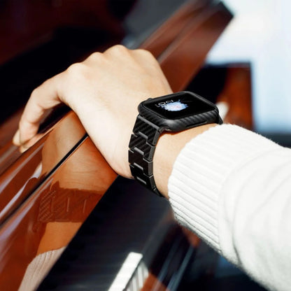 PITAKA Carbon Fiber Watch Band Modern Series for Apple Watch All Models - Forexengineer -Malaysia
