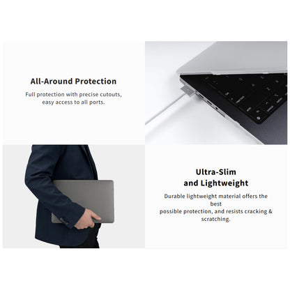 SwitchEasy Nude Case for Macbook Air 15" ( 2023 ) - Transparent - Forexengineer -Malaysia- 4895241119071