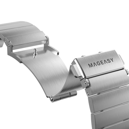 SwitchEasy Maestro Stainless Steel Band for Apple Watch 49mm / 45mm / 44mm / 42mm - Forexengineer -Malaysia- 4895241108365-4895241108389