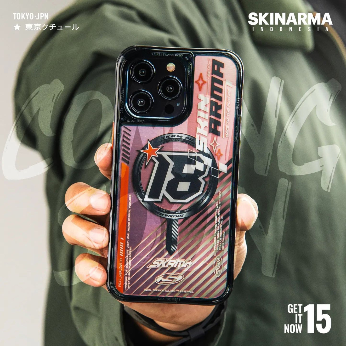 Skinarma Drift for iPhone 15 Series - MagSafe Compatible with Lanyard Loops