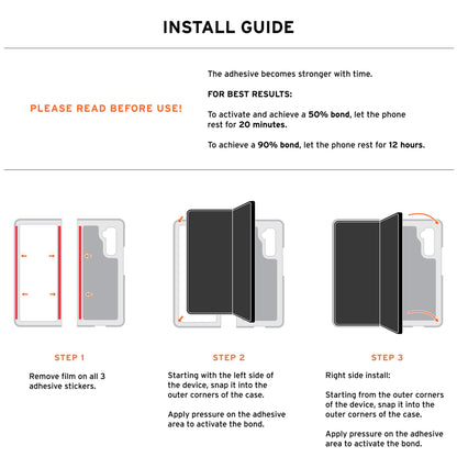 UAG Plyo Pro for Samsung Galaxy Z Fold 6 - MagSafe and Qi Wireless Charger Compatible - Forexengineer -Malaysia- 840283913730-840283913747-840283913754
