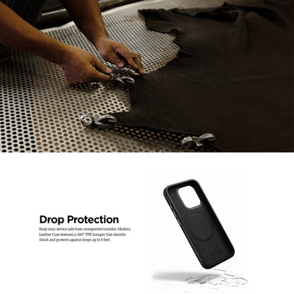 Nomad Modern Horween Leather Case for iPhone 15 / 14 Series - Magsafe Compatible - Forexengineer -Malaysia- 856500016214-856500016160-856500012797-856500016078-856500016177-856500016122-856500012759