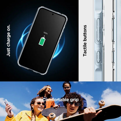 Spigen Ultra Hybrid Case for Samsung Galaxy A35 - Clear - Forexengineer -Malaysia- 8809971224352