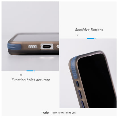[ iPhone 15 Pro Max ] HODA MultiColor Case with Magnet Military Standard - Forexengineer -Malaysia- 4711441970871-4711441974503