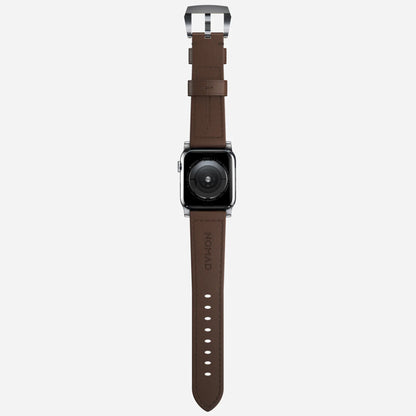 NOMAD Traditional Leather Band for Apple Watch Ultra 2/1 & all previous versions - Forexengineer -Malaysia- 856504004682-856504004675-855848007915