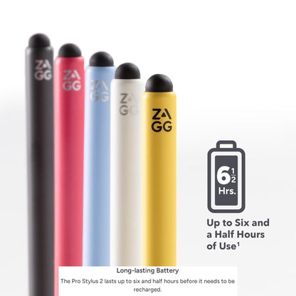 ZAGG Pro Stylus 2 - Dual Tip Stylus with Wireless Charging - Forexengineer -Malaysia- 840056188624-840056188617
