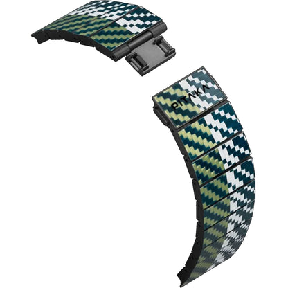 PITAKA Poetry of Things ChromaCarbon Band for Apple Watch All Models - Forexengineer -Malaysia- 7493554148022-7493554147964