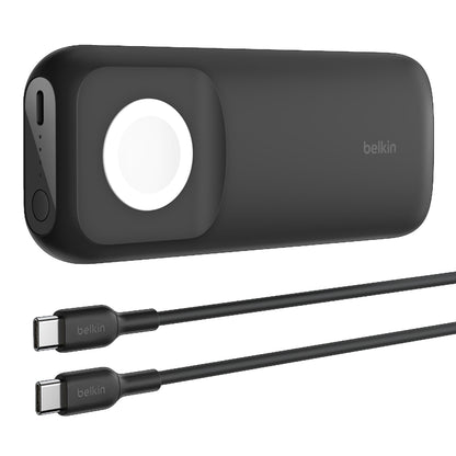 [ONLINE EXCLUSIVE] BELKIN BoostCharge Pro Fast Wireless Charger for Apple Watch 7.5W + Power Bank 10,000mAH PD 20W - Forexengineer -Malaysia- 745883846832