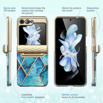 [ONLINE EXCLUSIVE] i-Blason Cosmo Slim for Samsung Galaxy Z Flip 5 - Stylish Protective Bumper Case - Forexengineer -Malaysia- 843439124011-843439124028-843439124035