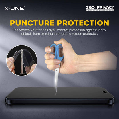 X.One 360° Anti Peeping Privacy Matte Screen Protector  for iPhone 15 / 14 / 13 / 12 Series - Forexengineer -Malaysia- 656575555593-656575555595-656575555597-656575555594-656575555589-656575555584-656575555583-656575555581-656575555572-656575555574