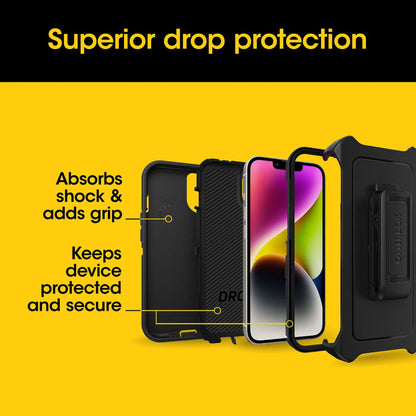 Otterbox Defender Series for iPhone 15 Pro Max with Holster Clips - Forexengineer -Malaysia- 840304744473-840304729401