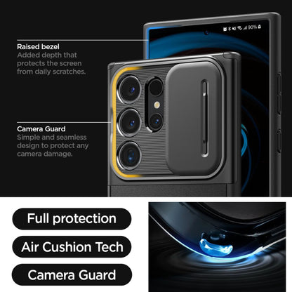 Spigen Optik Armor for Samsung Galaxy S24 Series - With Lens Protection - Forexengineer -Malaysia- 8809971221993-8809971222426-8809971221986-8809971222419