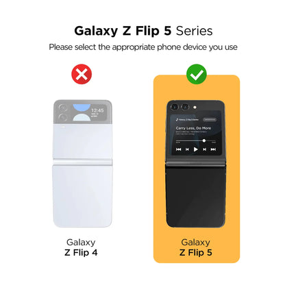 VRS Design Terra Guard Modern for Samsung Galaxy Z Flip 5 - Matte Black - Forexengineer -Malaysia- 8809919628945